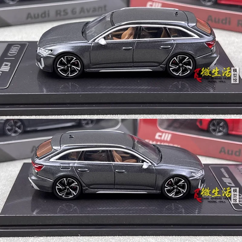 ซม.1/6 RS6 Avant C8 ของเล่นโลหะผสมมอเตอร์รถDiecastโลหะรุ่นของขวัญ