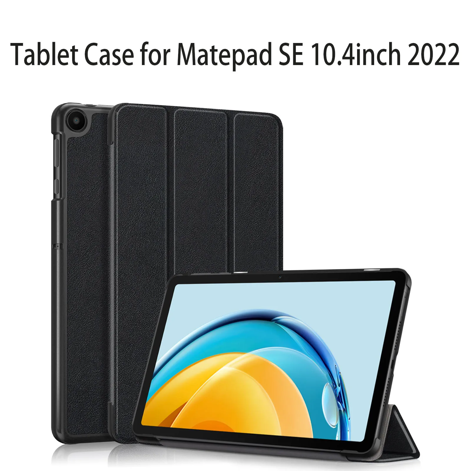 Tablet Case for Matepad SE 10.4inch 2022 Protective Cover(PU Leather Material,ultra Slim,Shockproof)