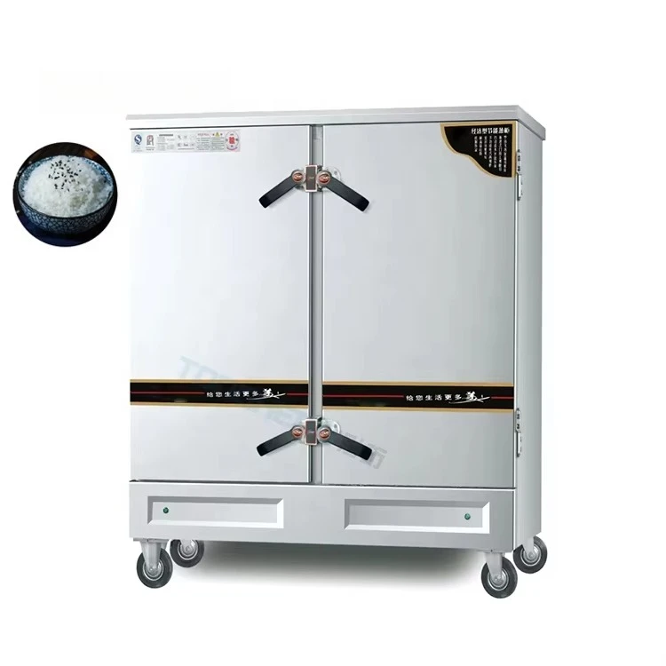 

Low Price Industrial Steam Cooker 24 Trays Rice Cooking Steamer Cabinets Stainless Steel Steamer Machine