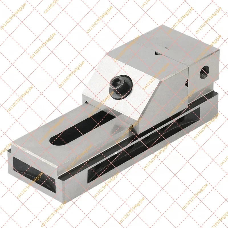 Precision Machine Vise, High Accuracy 0.005mm Tool Clamping Vice for Milling Drilling Worktable 50mm