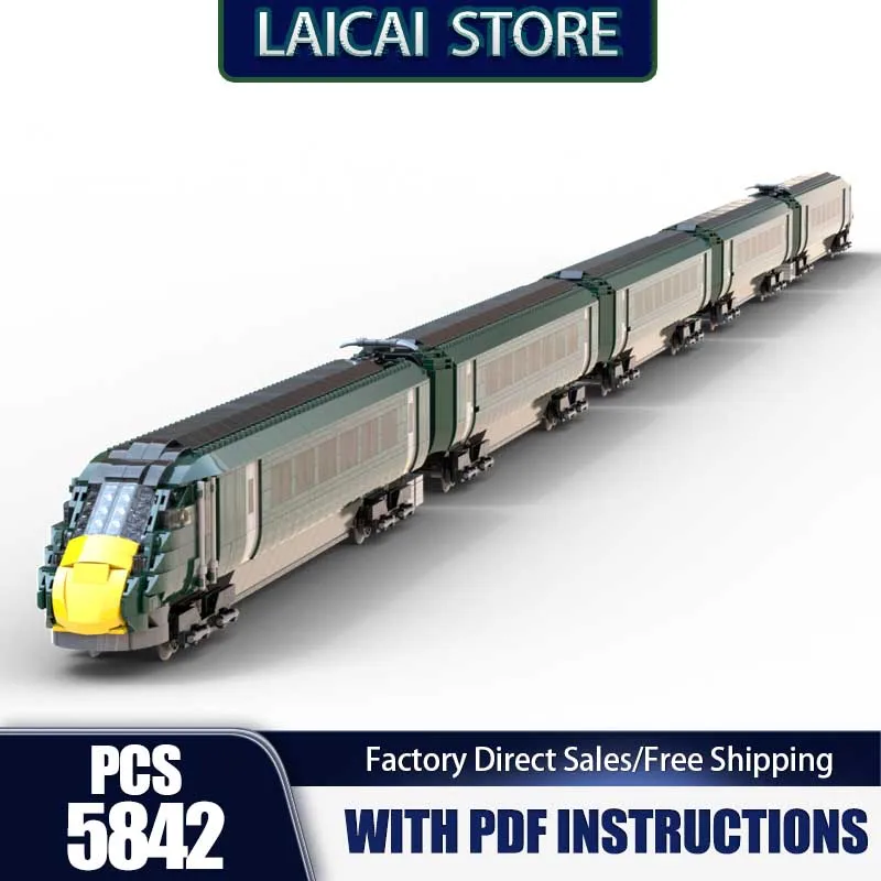 

Moc Building Bricks Class 800 GWR Isambard Kingdom Brunel Model Technology Modular Blocks Gift Christmas Toys DIY Assembly