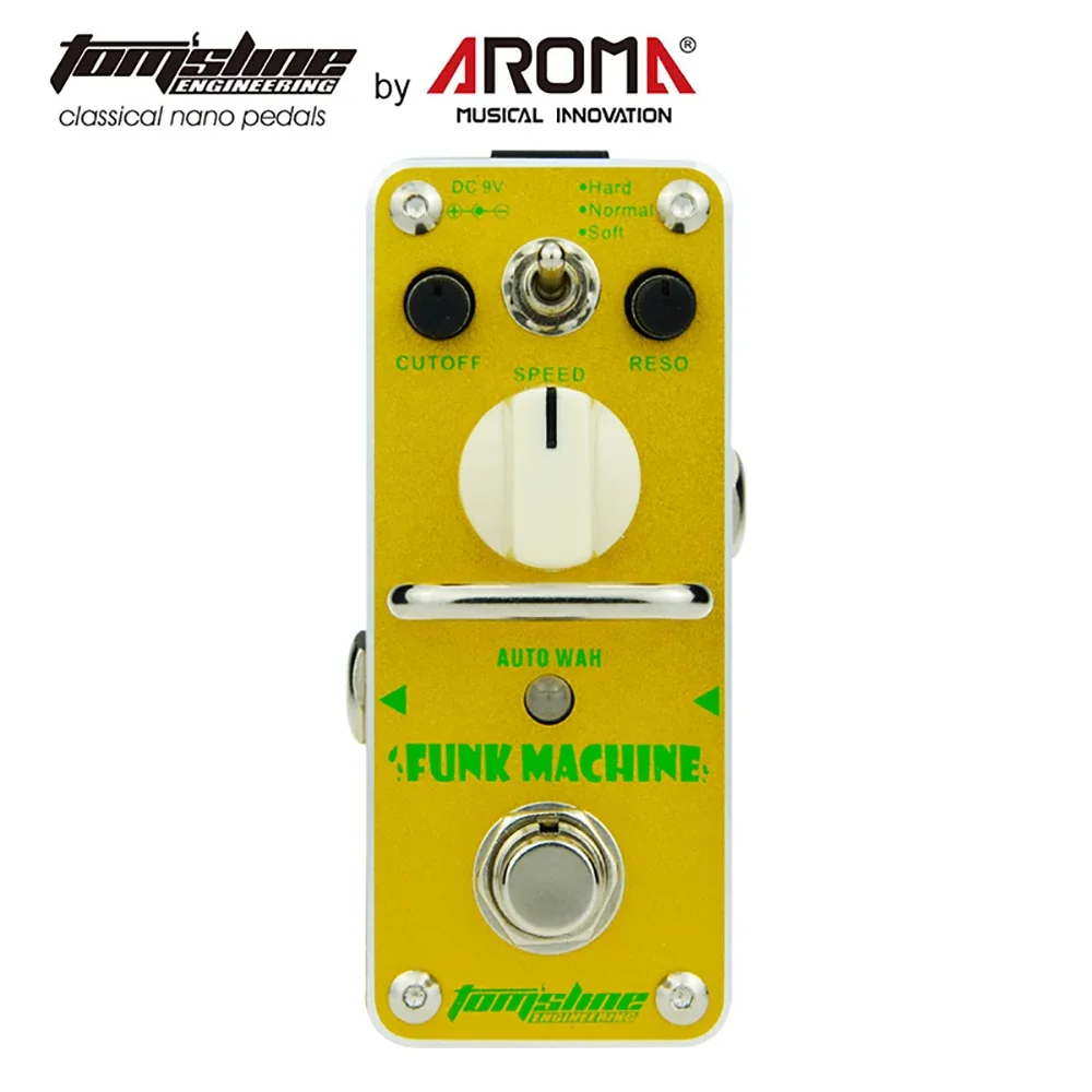 Aroma AFK-3 FUNK MACHINE Electric Guitar Auto Wah Effect Pedal True Bypass Guitar Effects Processors Accessory