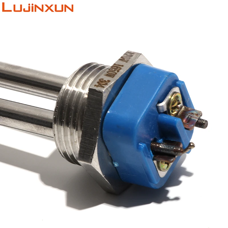 LUJINXUN 120V 1650W Foldback Water Heater Element Screw-In Lime Life Heating Element with Low Watt Density