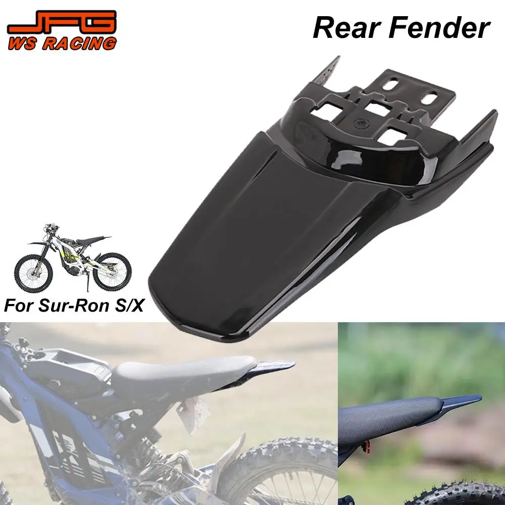 Rear Fender Motorcycles Accessories Modified Extended Longer Rear Tail Mudguard For Surron Sur-Ron Dirt Pit Electric Bike Parts