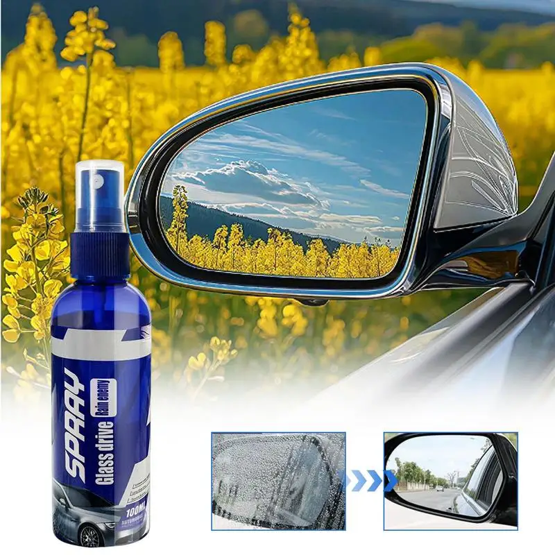 100ml Hydrophobic Windshield Coating Glass Guard Car Sealant Long-Lasting Windshield Ceramic Coating Vision Enhancing For Window