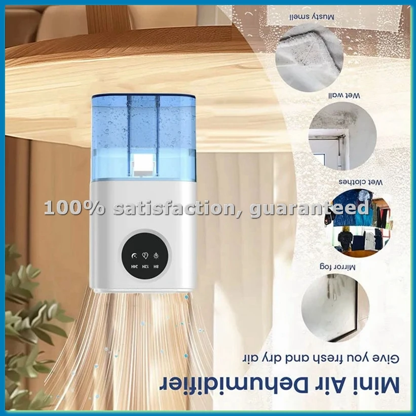 

Бытовой осушитель воздуха, поглощающий влагу, бесшумный, с американской вилкой, портативный, подходит для дома, спальни, офиса, кухни - ABYS