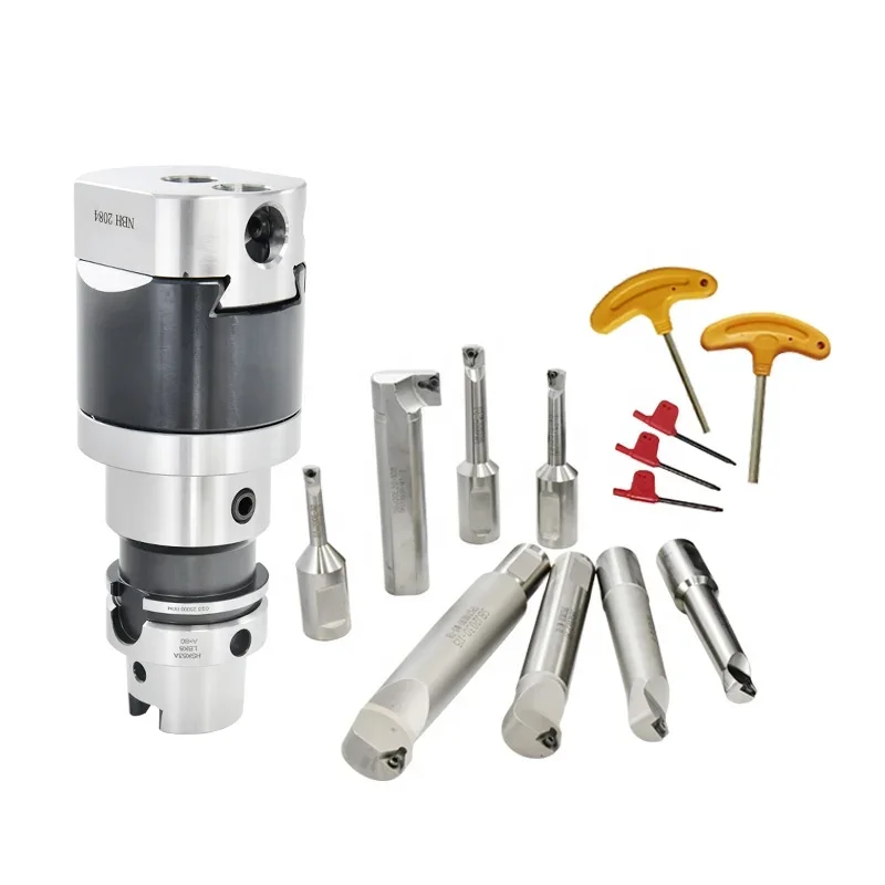 GUS Machine Tools Boring Tools Set  bt40 hsk63A  NBH 2084 9pcs-set adjustable boring head