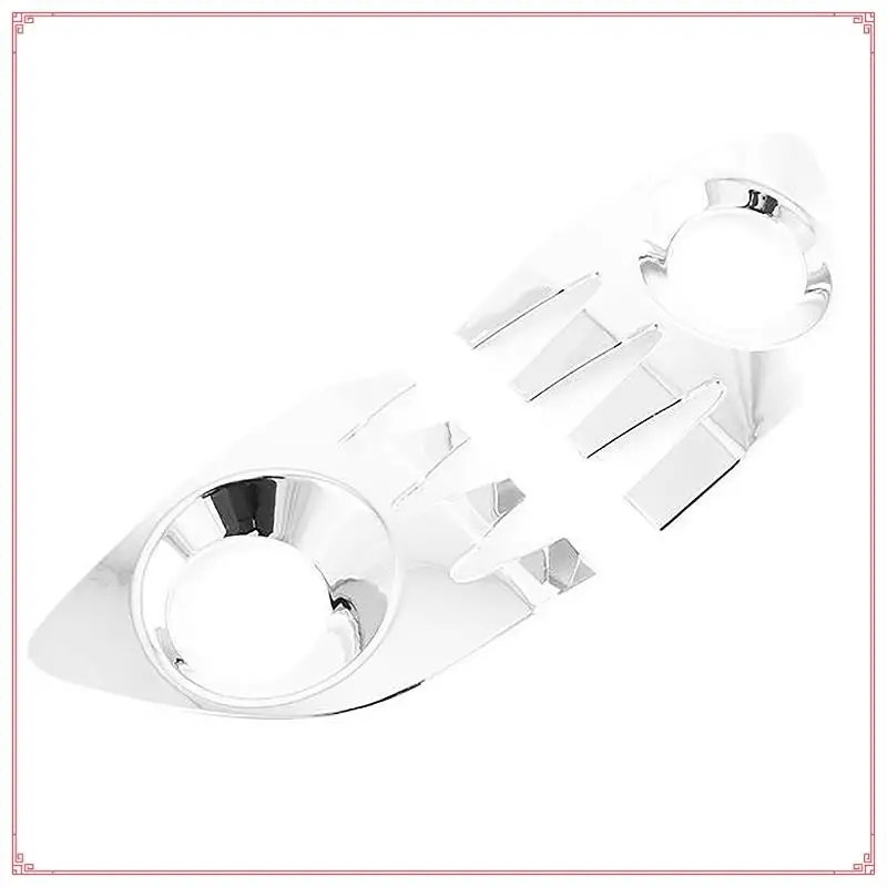 

For Toyota Corolla Cross 2020 2021 ABS Chrome Front Fog Light Lamp Bezel Cover Trim Exterior Garnish