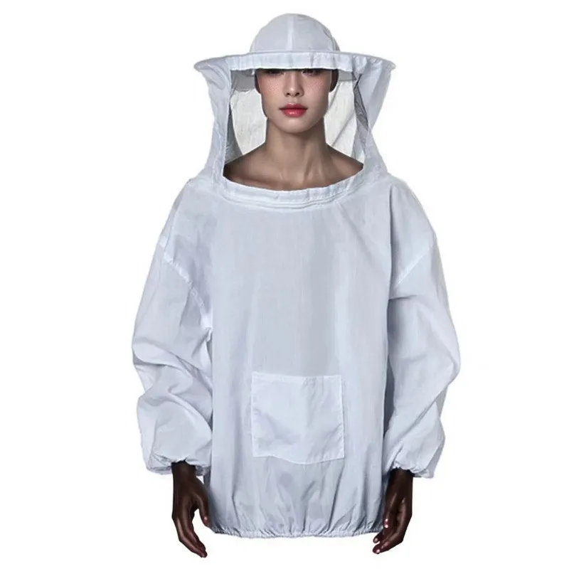 養蜂用衣類-ヴェール-フード-手袋-帽子-生地ジャケット-保護用養蜂スーツ-フード付き養蜂用スーツ-養蜂用スーツ-装備