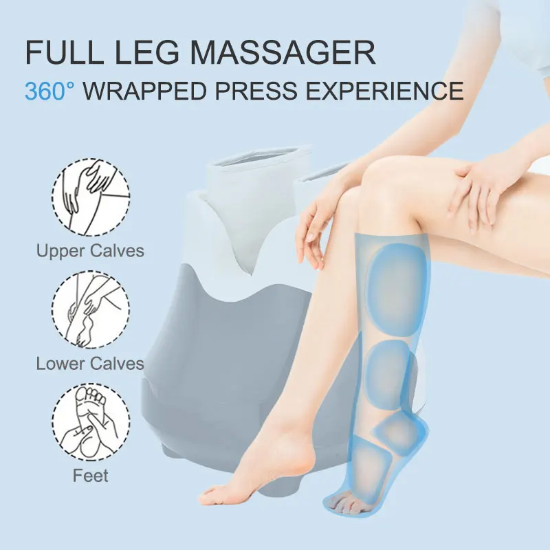 New Product Inflatable Unit Fully Intelligent Leg and Foot Massager Airbag Vibrating Leg Massage Machine Roller Machine for Legs