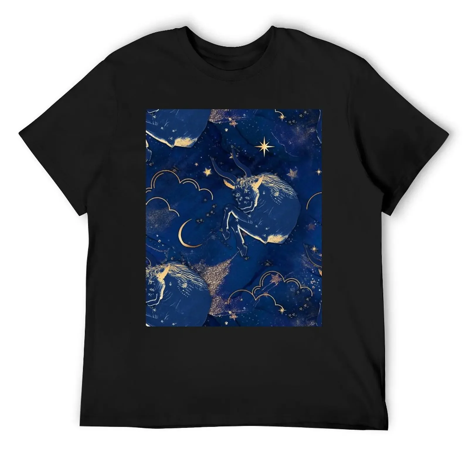 

Taurus Constellation with Pleiades & Moon T-Shirt essential t shirt oversized clothes for men