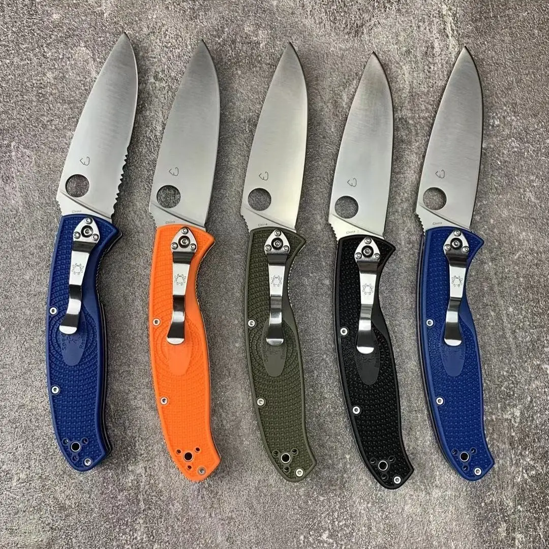 C142 folding knife glass brazing handle wild camping fruit paring knife - Image 2