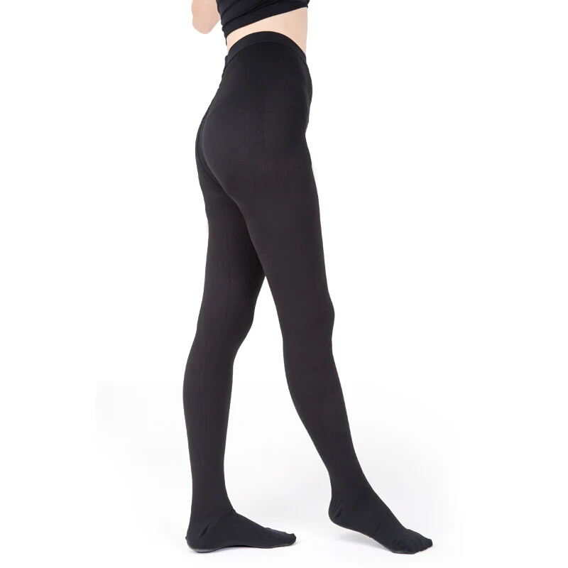 Women's Medical  Compression Pantyhose Socks 23-32 MmHg Anti-Fatigue Sports Tights for Varicose Vein Relief Skinny Leg Fit