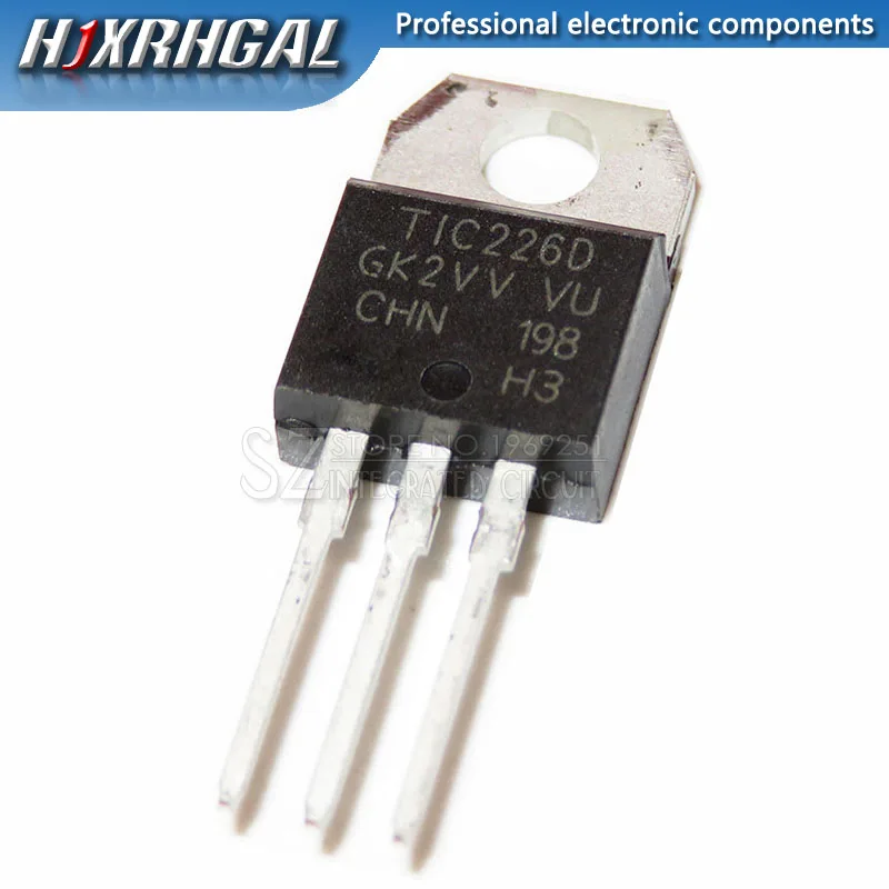 10PCS TIC226D TO-220 TIC226 TO220 triac