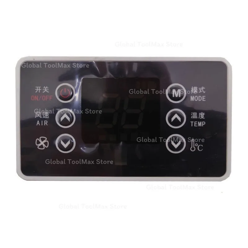 Truck and RV modified new 12/24V parking air conditioning control panel with mask