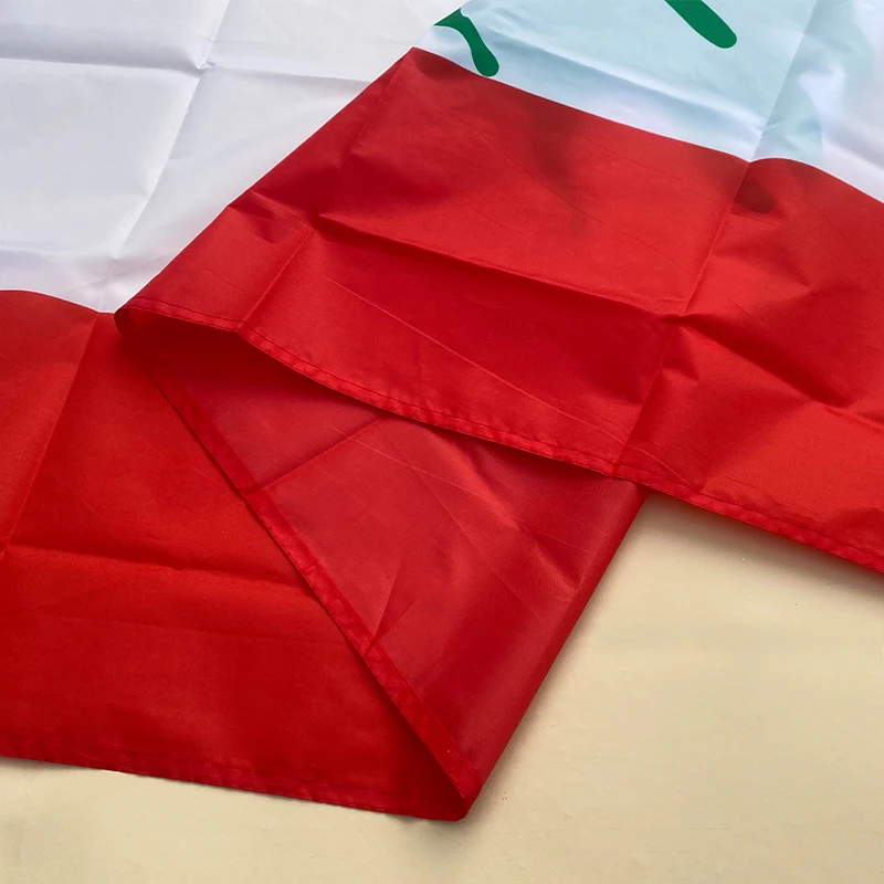 Eoodlove Decorative Flag 3 * 5FT Lebanese Republic Rubunan Flag Indoor and Outdoor 90 * 150cm Polyester Flag Hanging