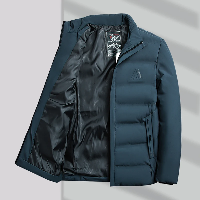 

Winter Men's Jacket Fashion Men Thermal Parkas Coats Casual Classic Outwear Windbreaker Warm Padded Jackets Men Clothing