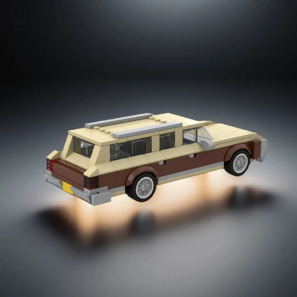 277 pièces MOC City Champions Chrysler Town & Country, blocs de construction, cadeau de Noël, idée créative pour un anniversaire, jeu d'assemblage éducatif