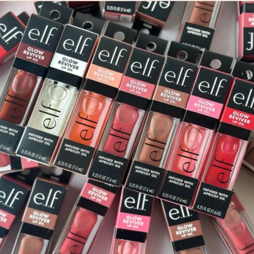 e.l.f. Olio Labbra Illuminante Super Lucido, Gloss Colorato Idratante Non Appiccicoso, Olio Labbra Nutriente ad Alta Lucentezza con Mandorle