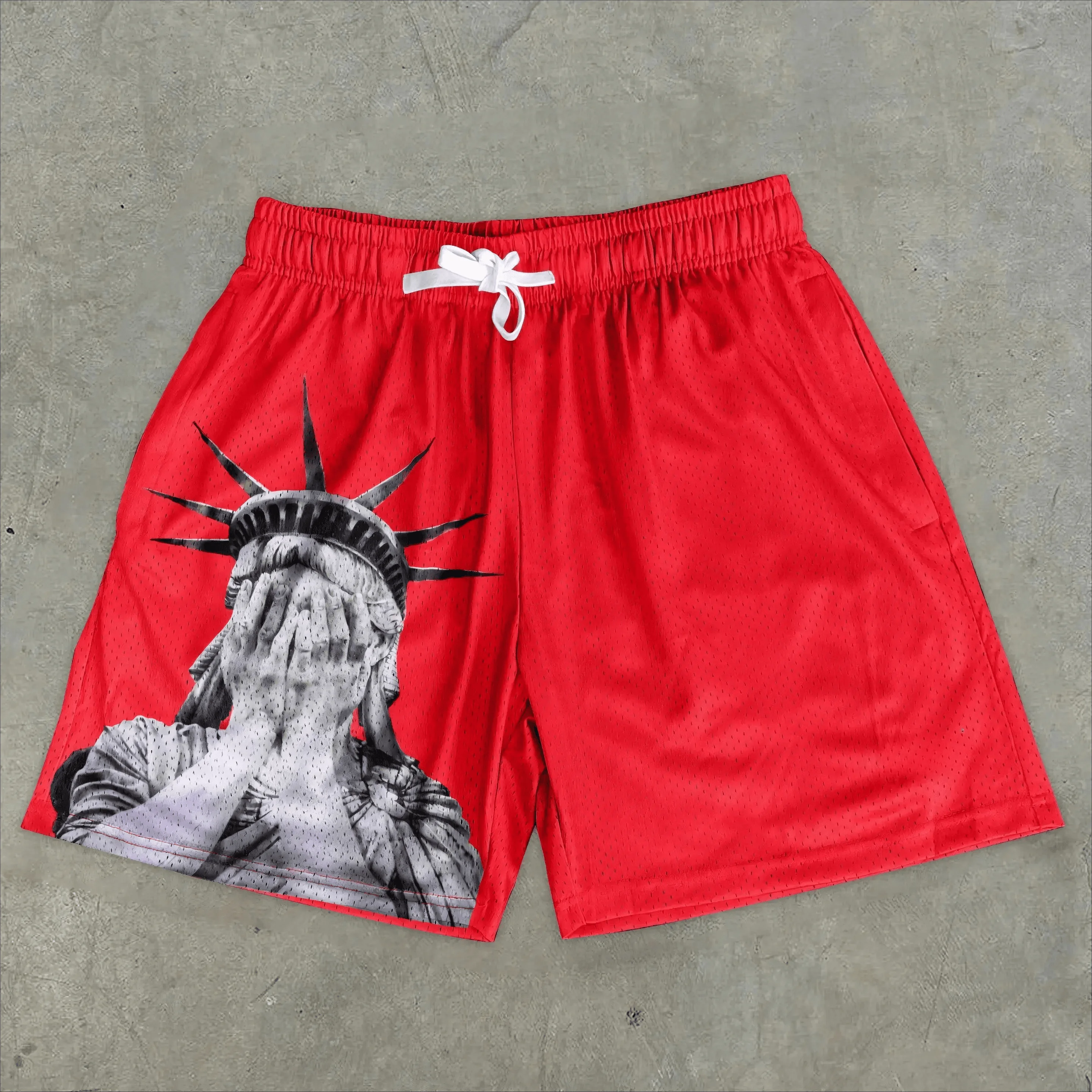 Summer Hot Selling 3D Printed Flame Printed Fashion Shorts Quick Drying Sweat Absorbing Sports Shorts New Fashionable Motorcycle