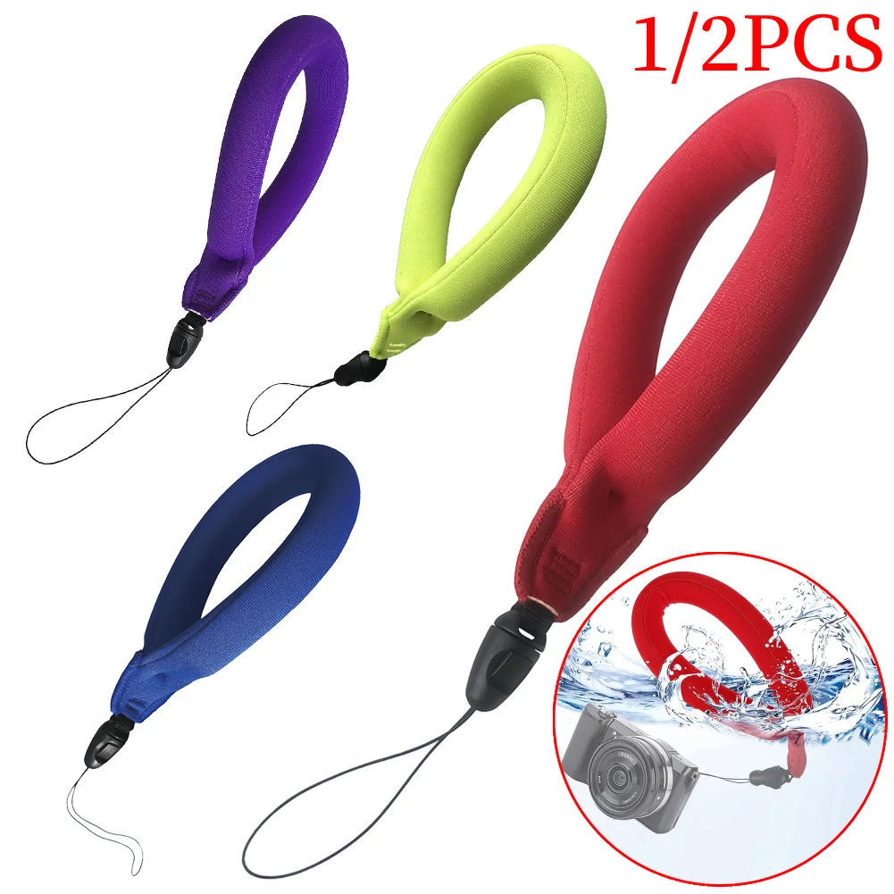 Adjustable Floating Strap Waterproof Camera Cell Phone Float Underwater Wrist Strap For GoPro Accessories Nikon Canon Fujifilm
