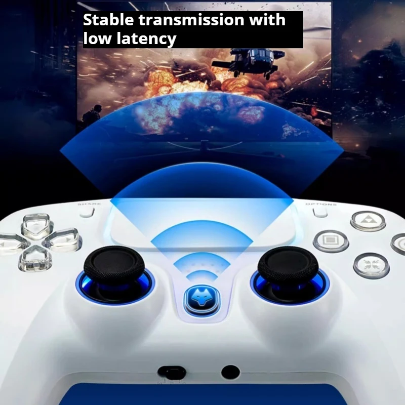 Wireless Game Controller Hall Linear Trigger Supports Multi Platform Use Suitable For Entertainment Of Electronic Game Players