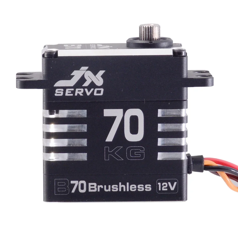 JX Servo B70 HV 12V 72KG 180 Super Brushless Large Torque Metal Gear Digital Servo for RC Racing Car Truck Spare Part
