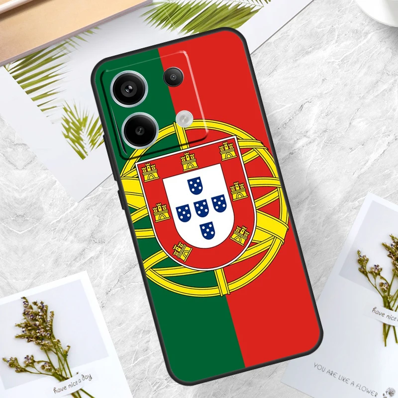 Portugal Passport Print Case For Redmi Note 12 Pro 9 10 11 9S 10S 11S 12S 10C 12C 13C Redmi Note 13 Pro Plus Cover