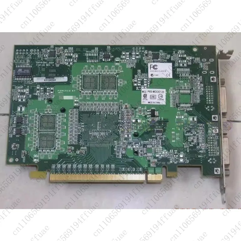 Used, MGI P65-MDDE128 PCI-E Graphics Card