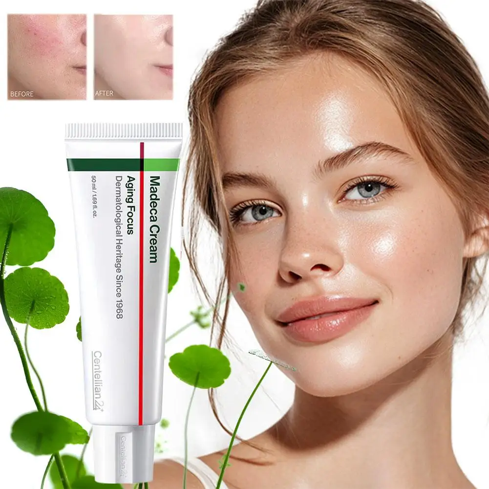 Korean Madeca Cream 50ml Time Reverse Aging Focus Tight Lifting Repair Skin Barrier Brightening Moisturizer For All Skin Types