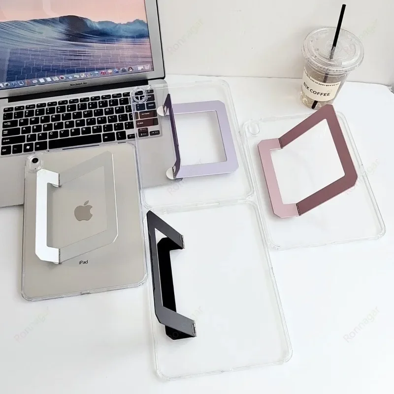 Case for iPad A16 11th 12th 11 10 10th 7th 8th 9th Gen 10.2 iPad Air11 M4 M3 Air5 4 10.9 Pro11 13 M5 Adjustable Kickstand Cover