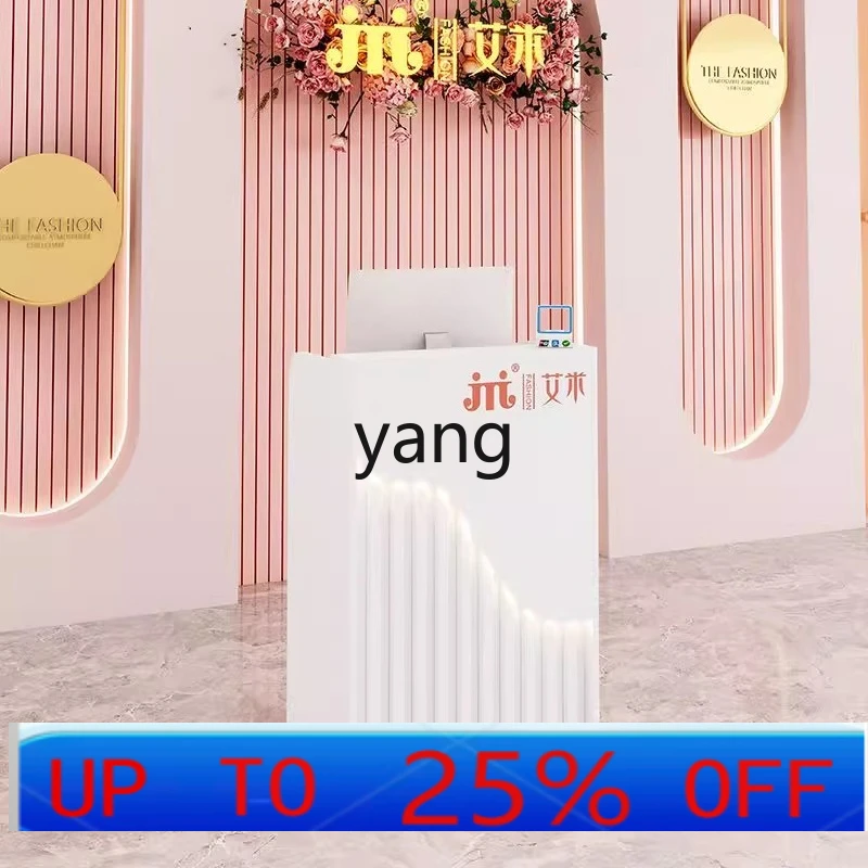 

Lmm small bar counter Internet celebrity barber shop Mini front desk