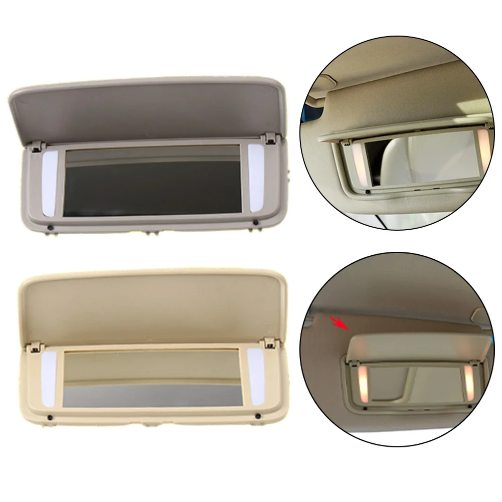 Car Roof Sun Visor with Mirror and Light Function Compatible with For Volvo XC60 XC90 S80 XC70 V70 2004-2014 Models view 6