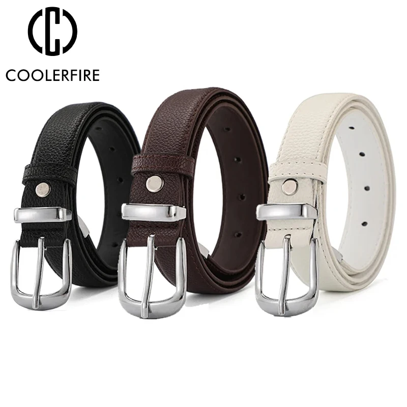 New Women Leather Belts High Quality Fashion Best Matching Dress Jeans Belts for Lady Women\'s Dress Luxury Designer Brand LB2146