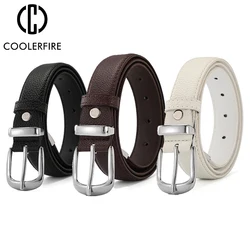 New Women Leather Belts High Quality Fashion Best Matching Dress Jeans Belts for Lady Women's Dress Luxury Designer Brand LB2146