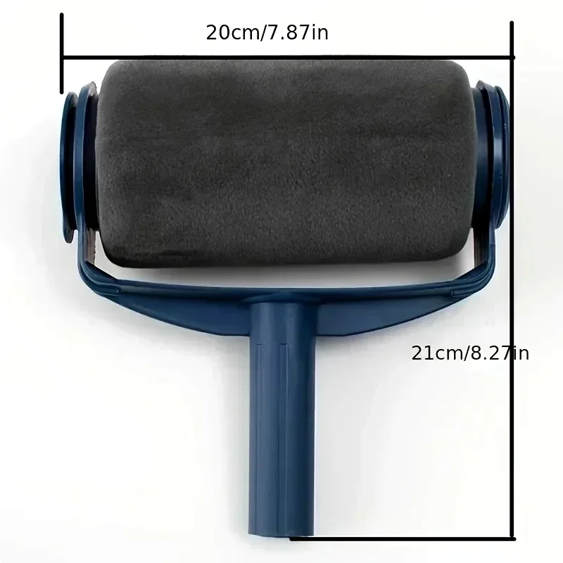 1PC Wall Brush Wall Paint Roller Tools Self-Priming Large Drum Brush for Wall Painting Latex Paint