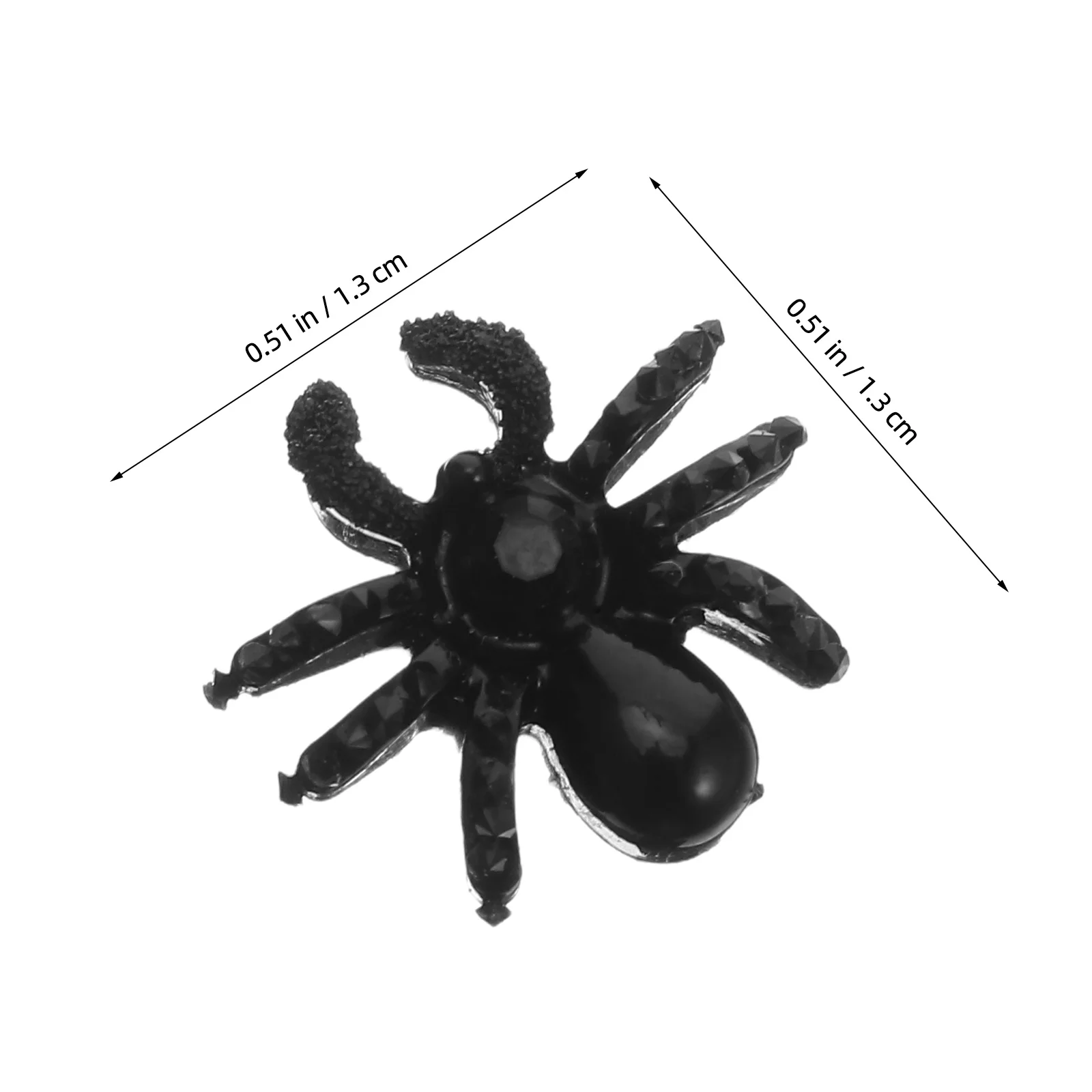 150 pezzi di ciondoli per unghie di Halloween animali 3D resina gotica decorazioni per unghie artistiche festa cosplay accessori per unghie ciondoli per unghie