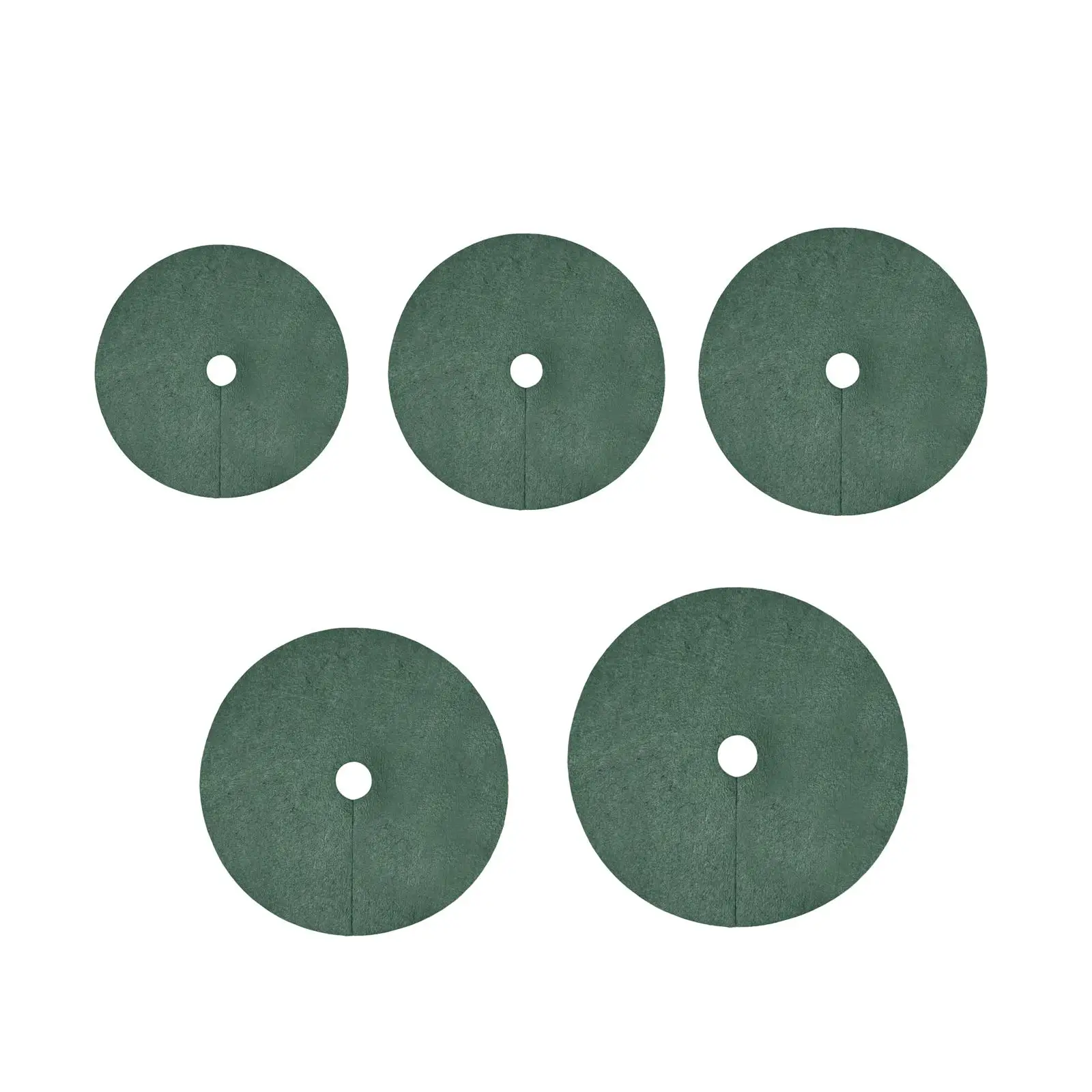 10 Pieces Tree Weeding Barrier Mats Garden Weeding Barriers Tree Protector Mats for Landscaping Patio Outdoor Tree Grass