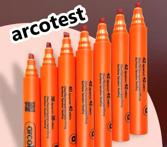 Original German imported arcotest Dyne pen No. 22-70 oily corona Dyne surface tension test pen