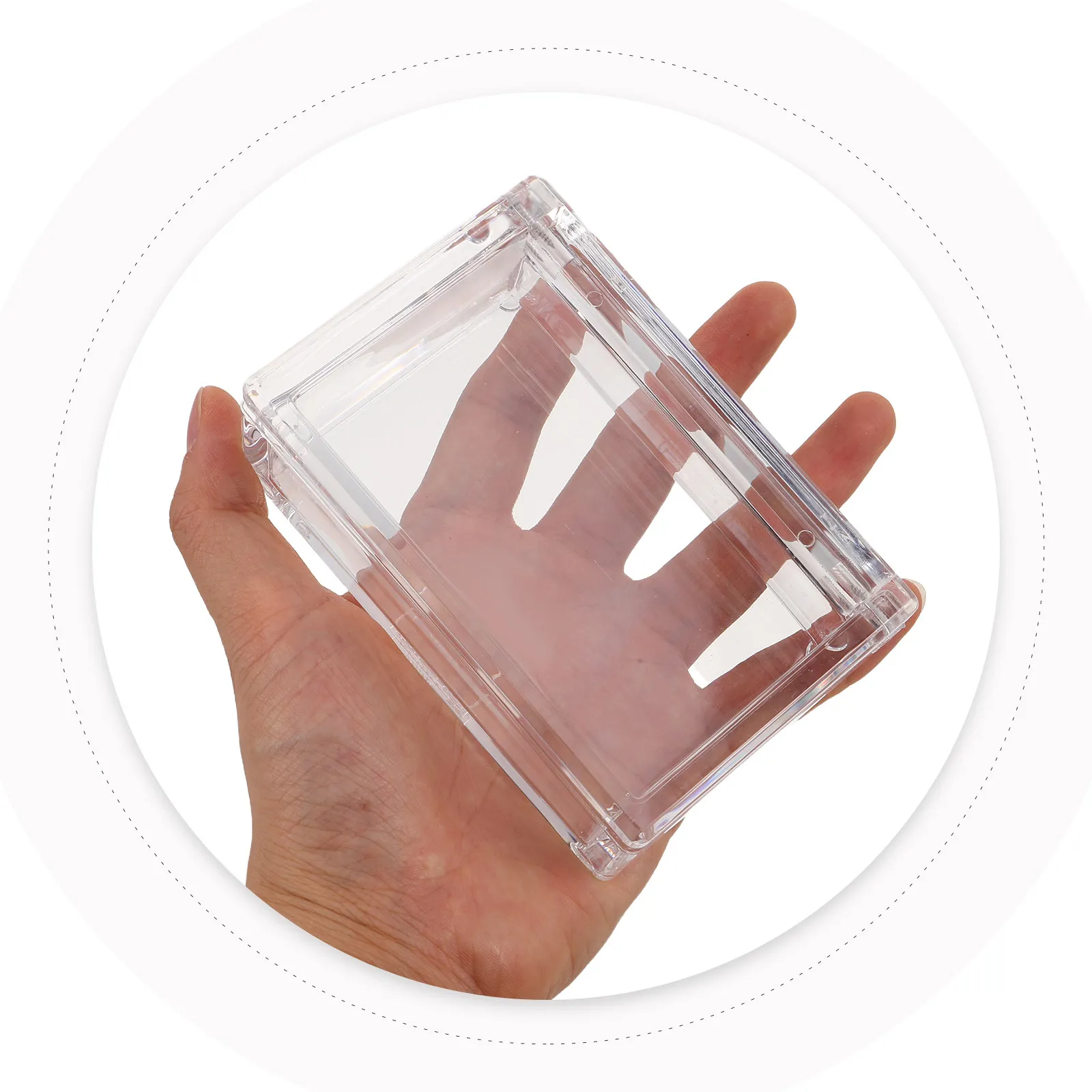 Match Storage Box Clear Container Matchstick Holder Waterproof Airtight Acrylic