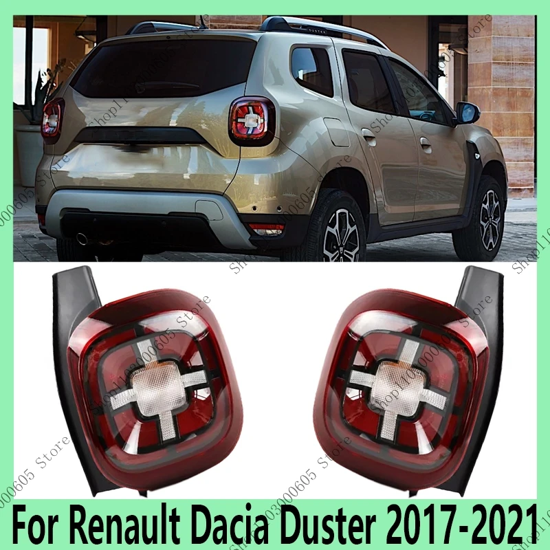 

For Renault Dacia Duster 2017-2021 Automobile Accessories Tail Light Assembly Turn Signal Brake Light Daytime Running Light