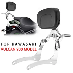Motorcycle Adjustable Folding Rider Driver Passenger Backrest Sissy Bar for Kawasaki Vulcan 900 Vulcan 2000