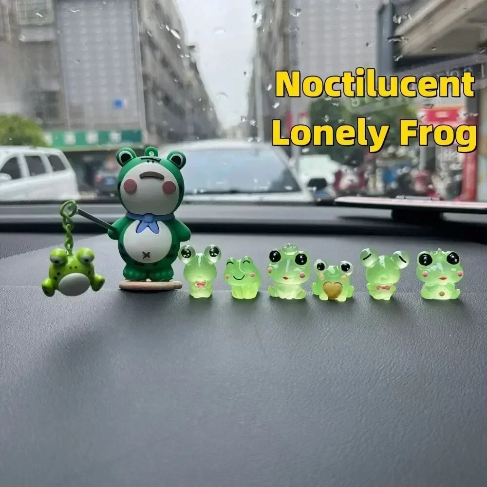 Office Office desk, computer screen accessories, doll gifts, cartoon car center console decorations, car interior frog ornaments - Aliexpress Deal