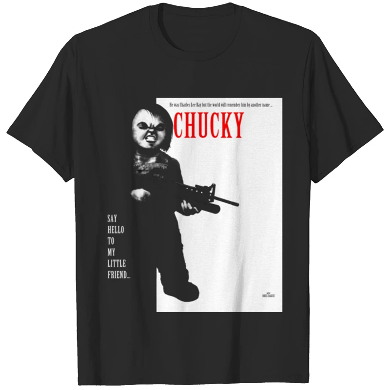 

Horror Movie Chucky 3D Print T-shirt Men Women Bride Of Chucky Fresh Casual Hip-hop Unisex T-shirts Streetwear Comfortable Top