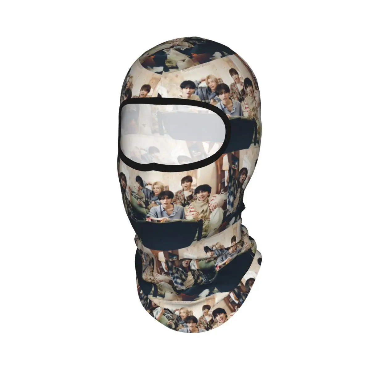 Boy Next Door KPOP Breathable Thin Balaclava Full Face Mask Sun Protection Neck Gaiter For Motorcycle Fishing Outdoor