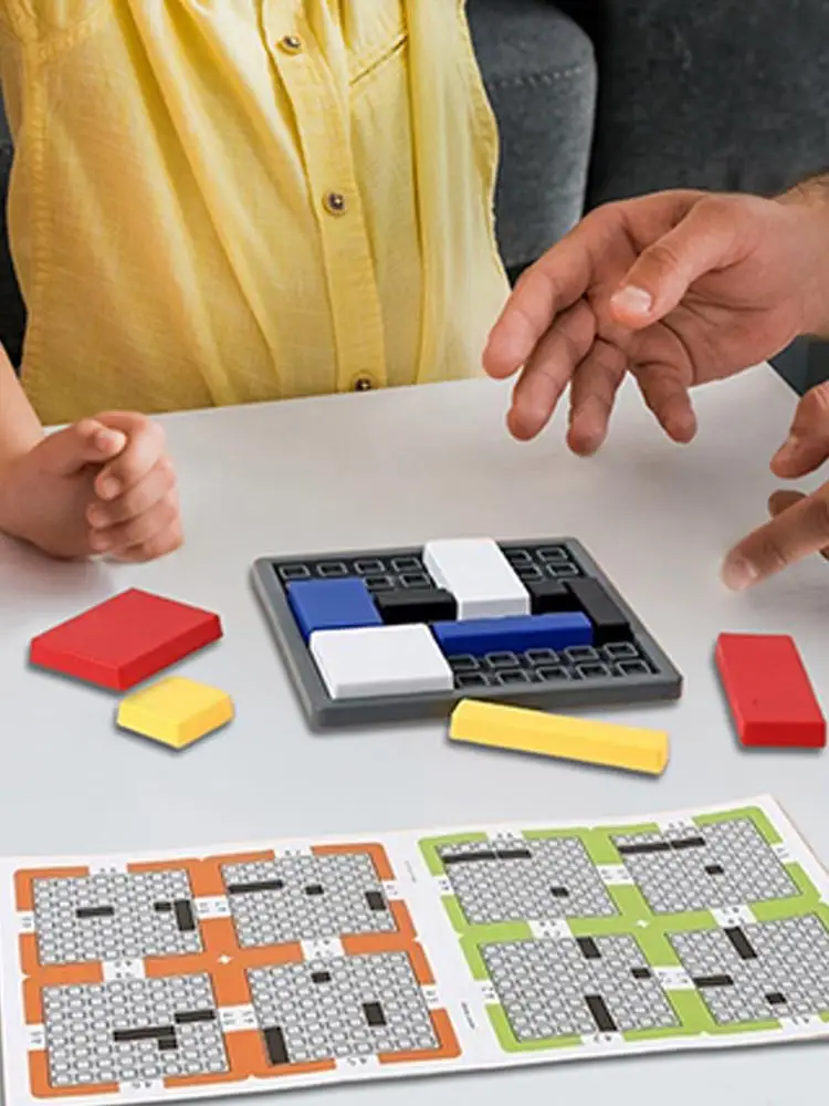 Logik Denkaufgabe Puzzles Kinder Logisches Denken Training Puzzles Spielzeug Puzzle intelligentes Puzzle Spielzeug Denksportaufgaben Spiel