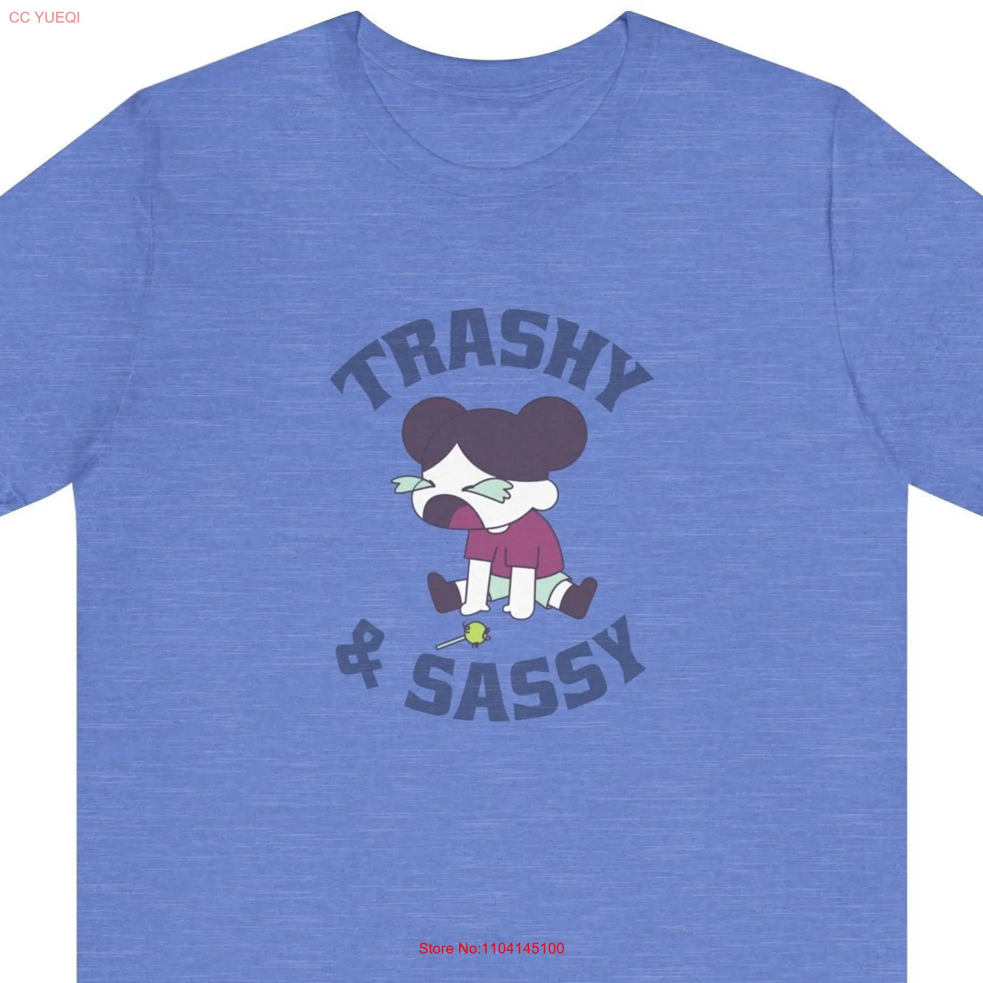 Trashy and Sassy Tantrum Girl T Shirt long or short sleeves