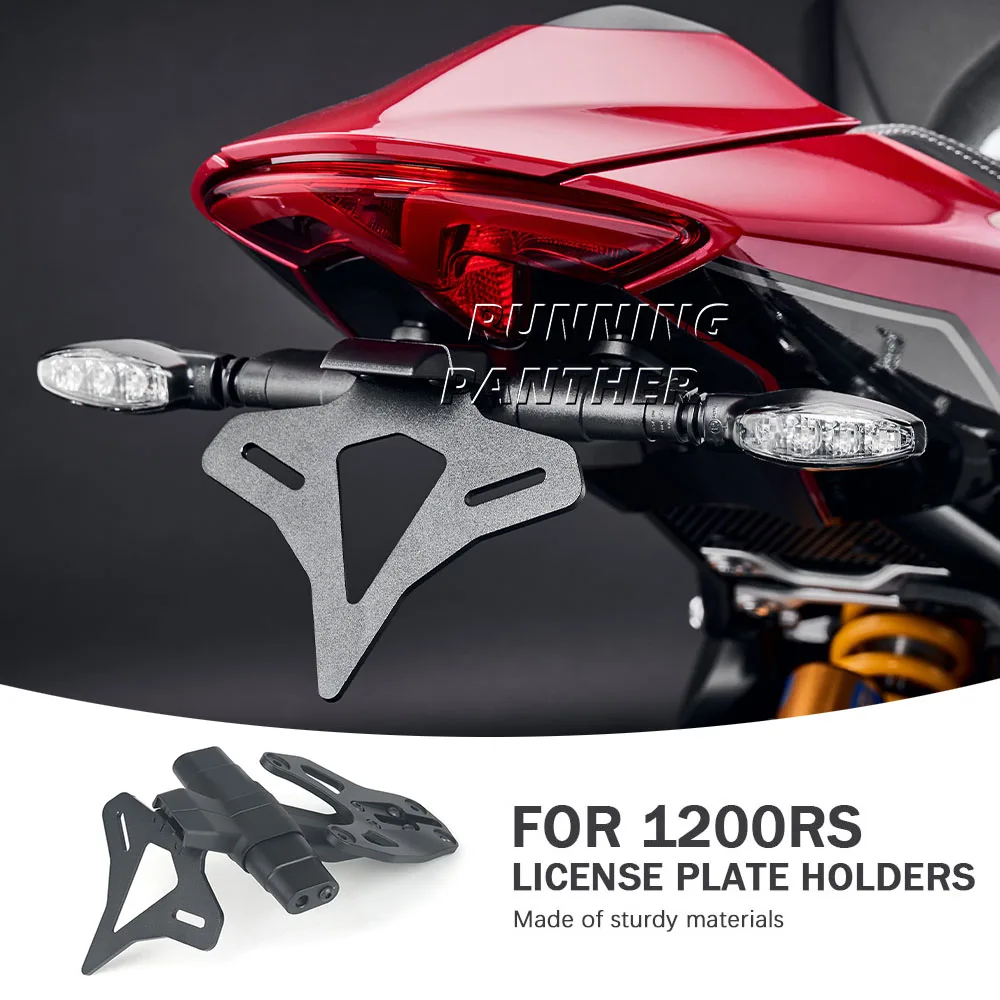 

Motorcycle License Plate Holder For Speed Triple 1200RS/RR 2021-2024 Rear Short Tail Stock Tidy Fender Tailstock