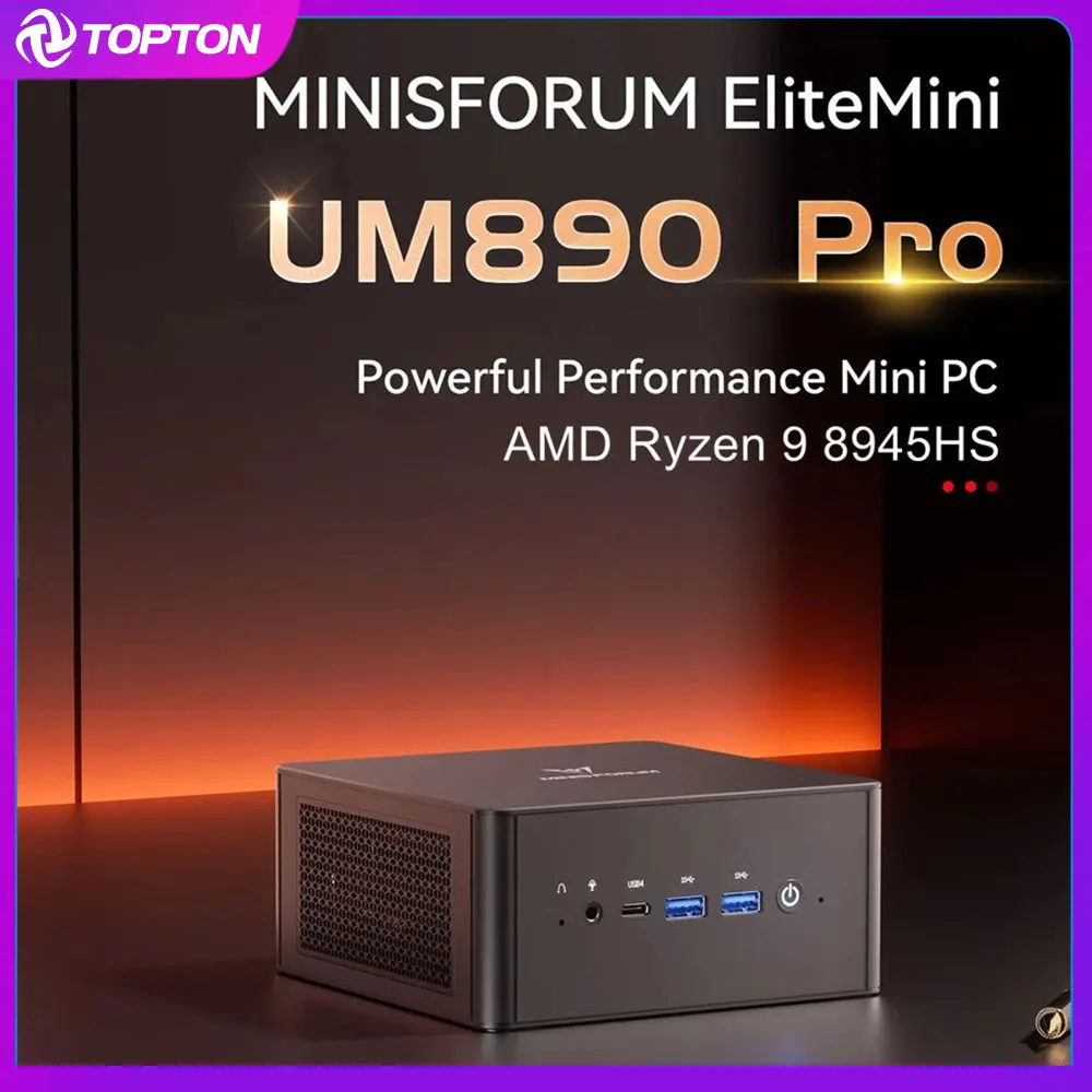 أفضل جهاز صغير للألعاب والمهام الثقيلة: تجربتي مع MINISFORUM Gaming PC UM890 Pro