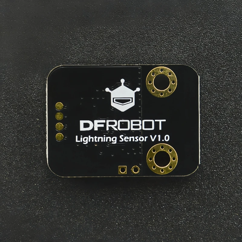 Gravity AS3935 Lightning Sensor I2C Module 40km Detection Range Indoor/Outdoor with Antenna for Arduino Weather Station